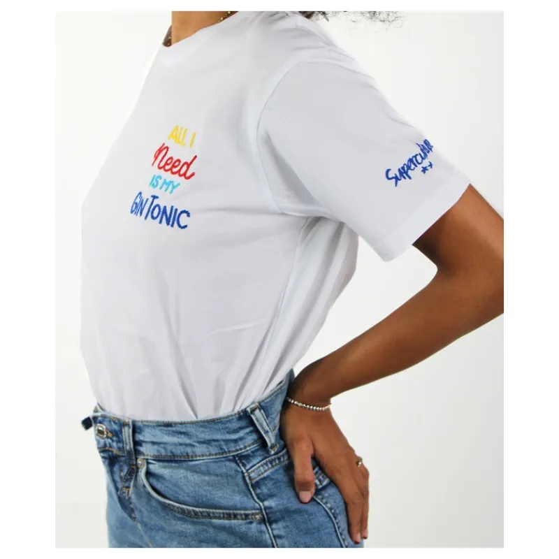 T-SHIRT UNISEX 'ALL I NEED' SUPERCULTURE- T-shirt & Top