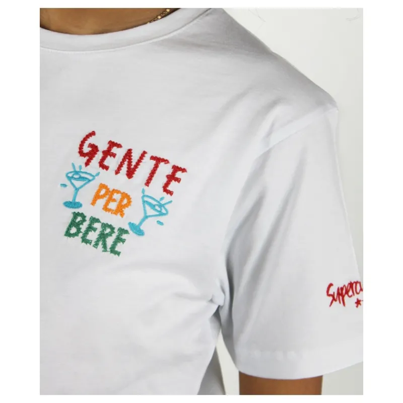 T-SHIRT UNISEX 'GENTE PER BERE' SUPERCULTURE- T-shirt & Top